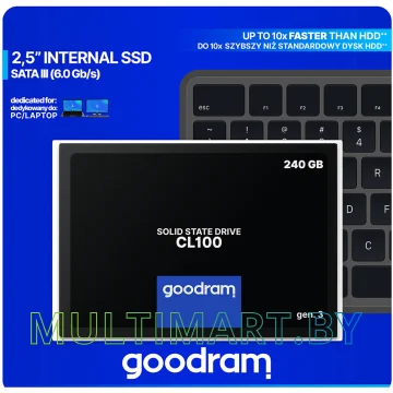 SSD диск GOODRAM CL100 Gen. 3 240GB SSDPR-CL100-240-G3 картинка 8